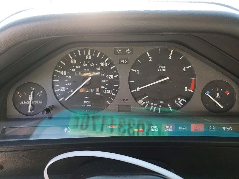 1986 BMW 325 E AUTOMATIC E AUTOMATIC 9