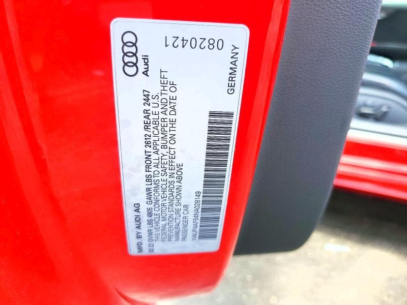 2022 AUDI S5 PREMIUM PLUS 12