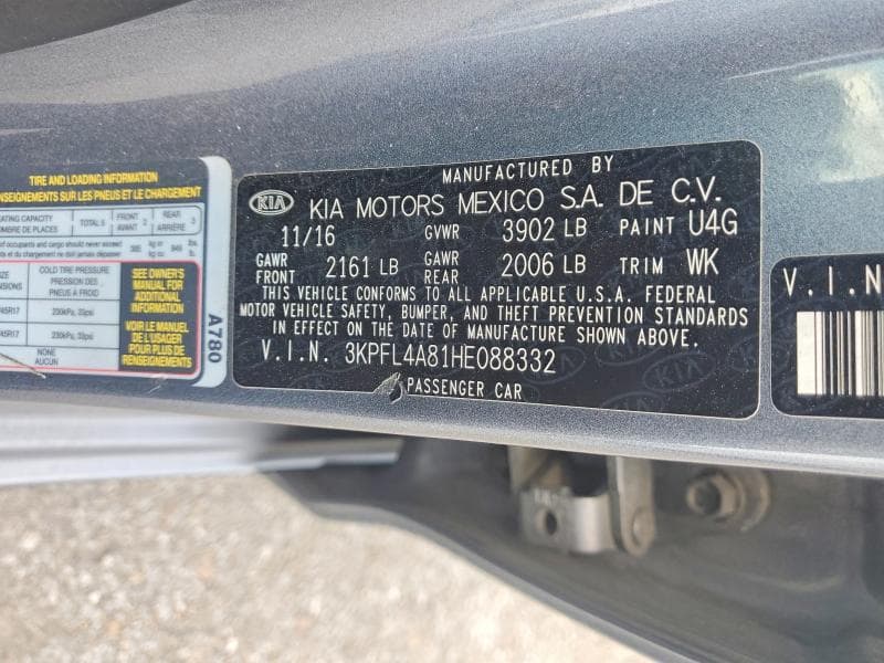 2017 KIA FORTE EX 12