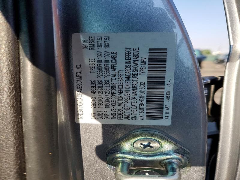 2017 ACURA RDX 12