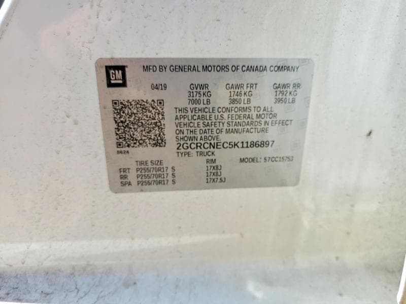 2019 CHEVROLET SILVERADO LD C1500 13