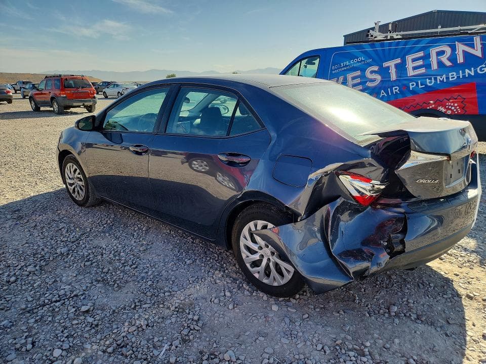 2019 TOYOTA COROLLA LE 2