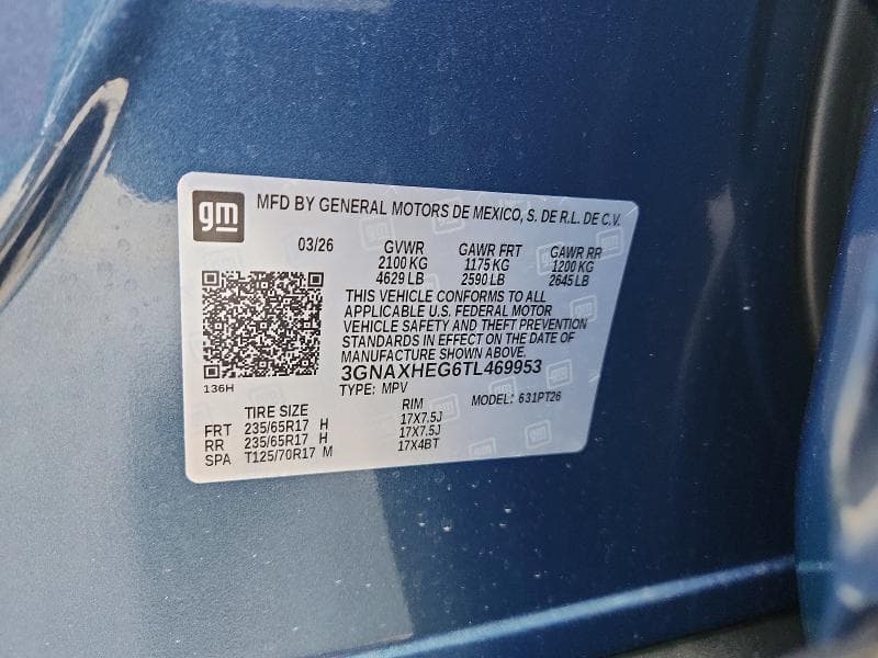 2026 CHEVROLET EQUINOX LT 14