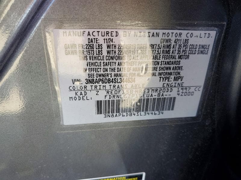 2025 NISSAN KICKS SR 13