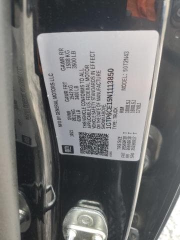 2022 GMC CANYON ELEVATION ELEVATION 13