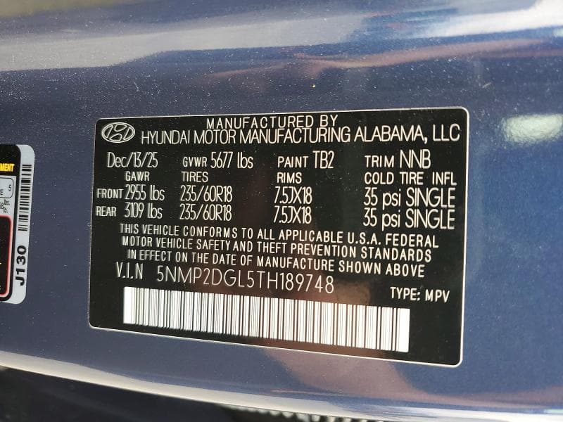 2026 HYUNDAI SANTA FE SEL 14