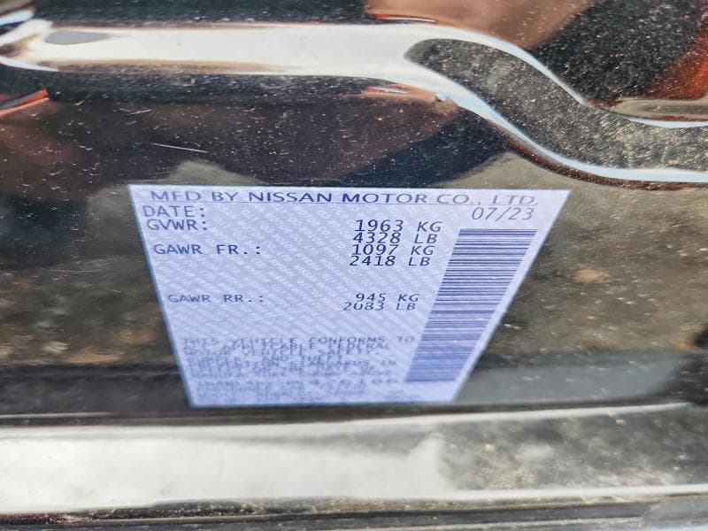 2023 NISSAN ALTIMA S 12