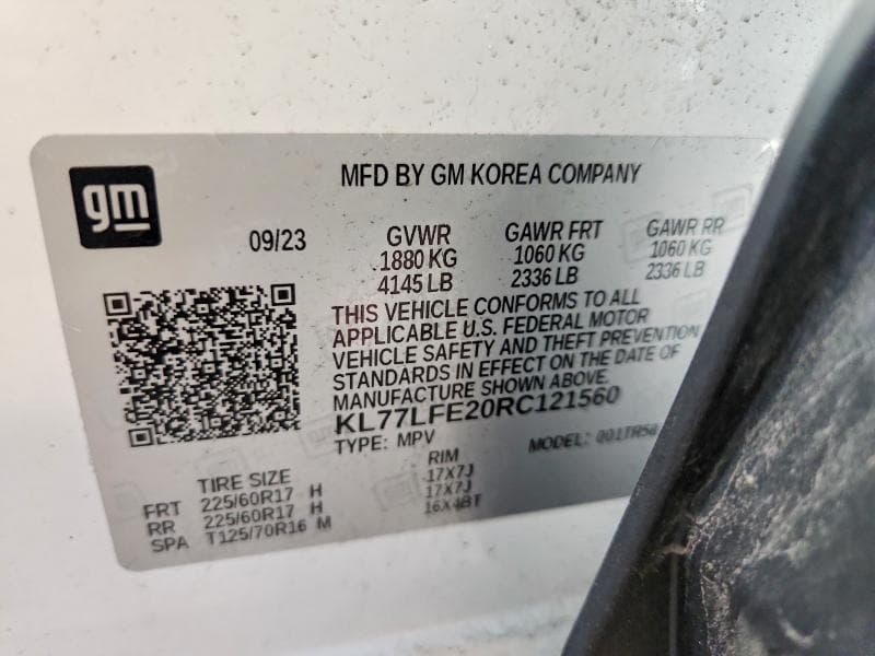 2024 CHEVROLET TRAX LS 13