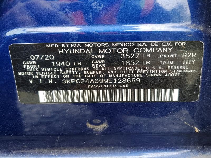 2021 HYUNDAI ACCENT SEL 12