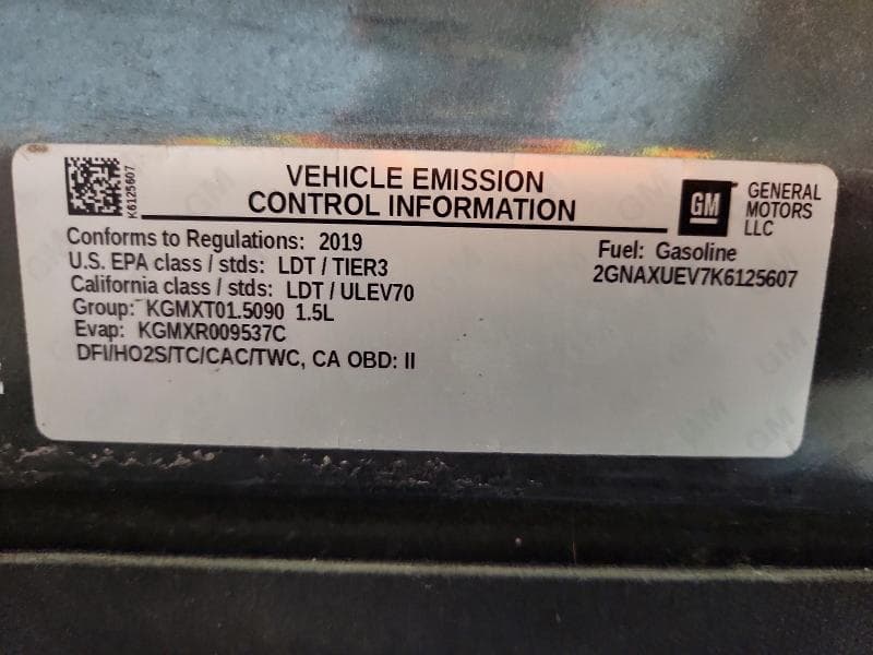 2019 CHEVROLET EQUINOX LT LT 13
