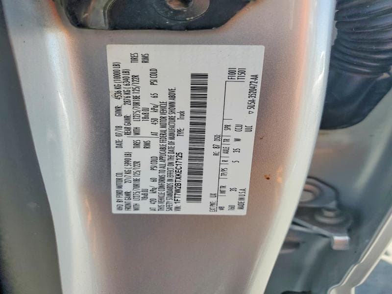 2019 FORD F250 SUPER DUTY 12