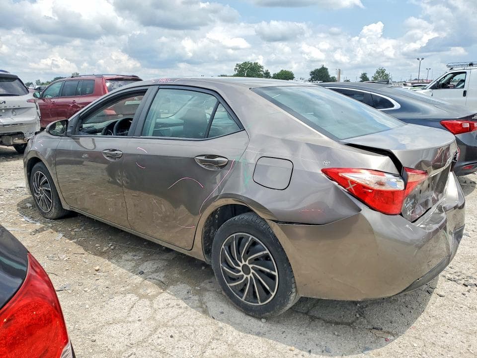 2019 TOYOTA COROLLA L 2