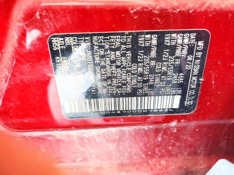 2023 NISSAN ROGUE PLATINUM 13
