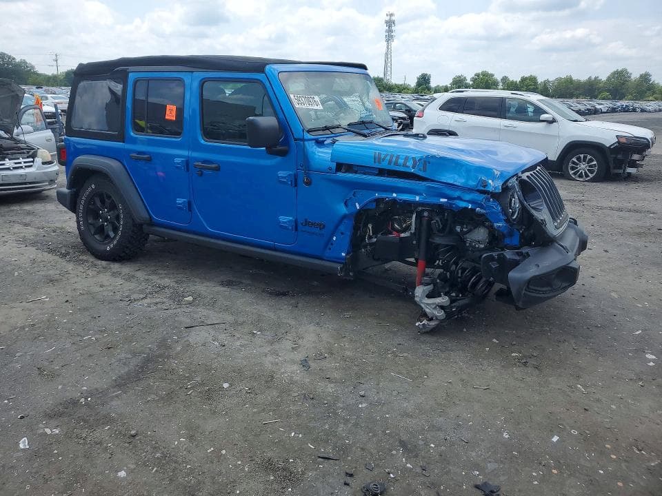 2021 JEEP WRANGLER UNLIMITED SPORT 4