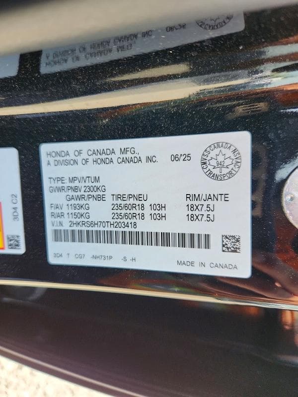 2026 HONDA CR-V EXL EXL 13