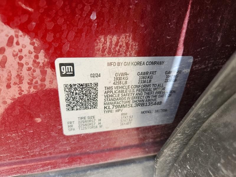 2024 CHEVROLET TRAILBLAZER LS 12
