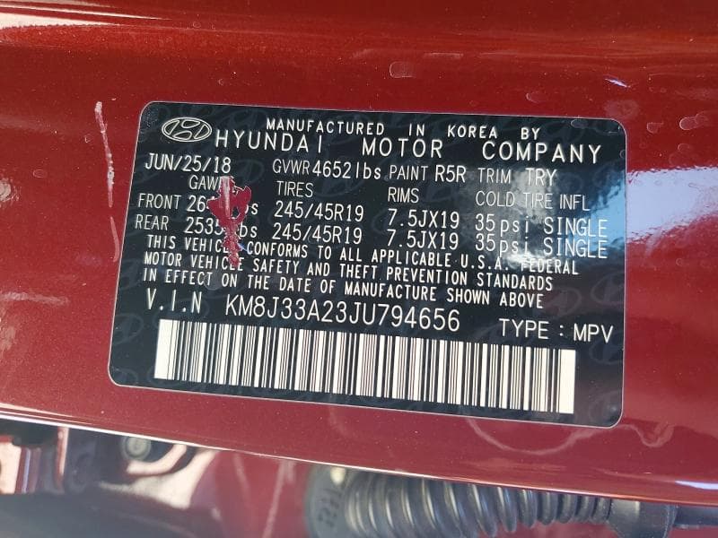2018 HYUNDAI TUCSON VALUE 14