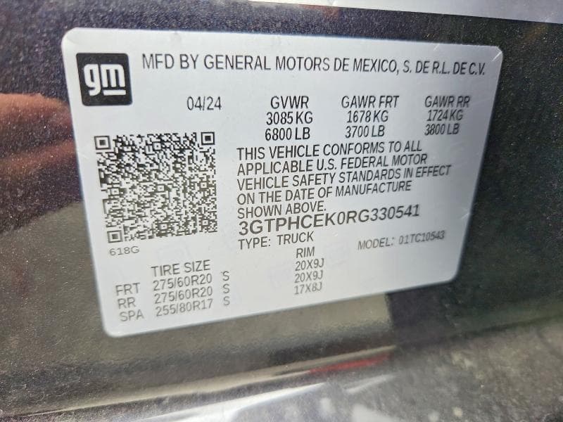 2024 GMC SIERRA C1500 ELEVATION 13