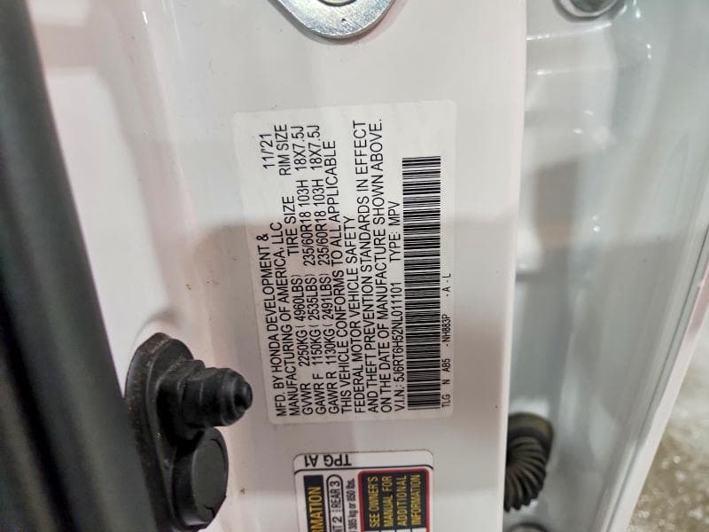 2022 HONDA CR-V EX 13