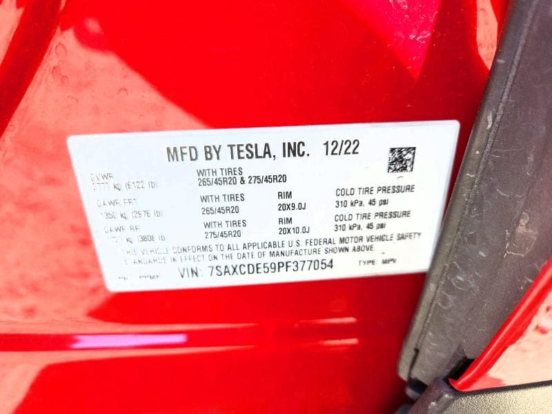 2023 TESLA MODEL X 13