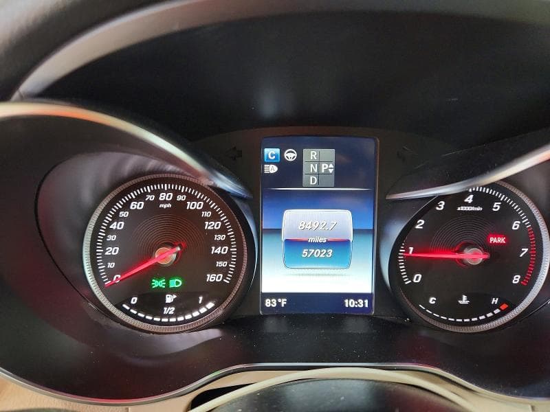 2019 MERCEDES-BENZ GLC 300 4MATIC 300 4MATIC 9