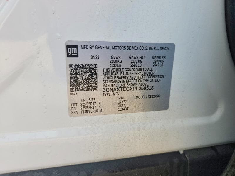 2023 CHEVROLET EQUINOX LT 12