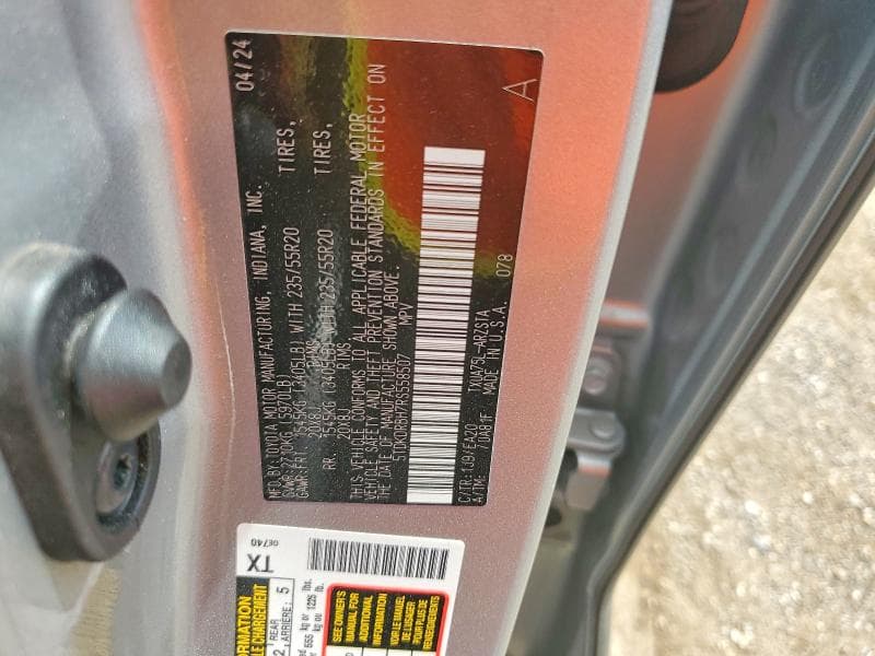 2024 TOYOTA HIGHLANDER XSE 13