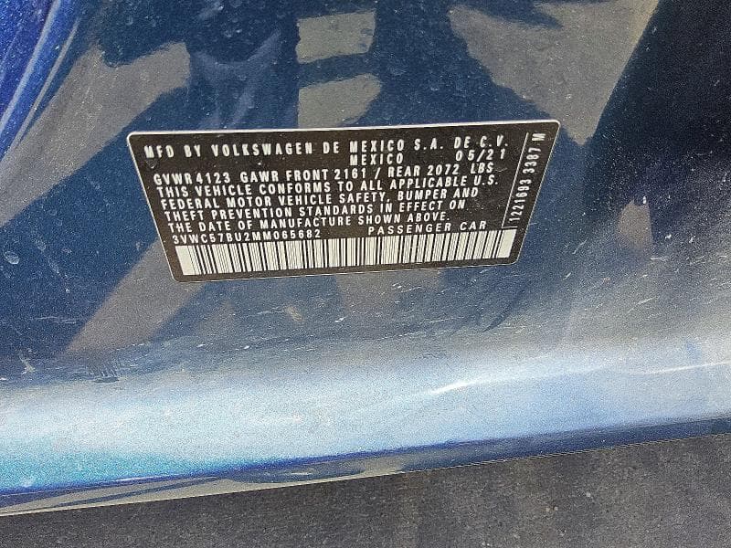 2021 VOLKSWAGEN JETTA S, SE, R-LINE 12