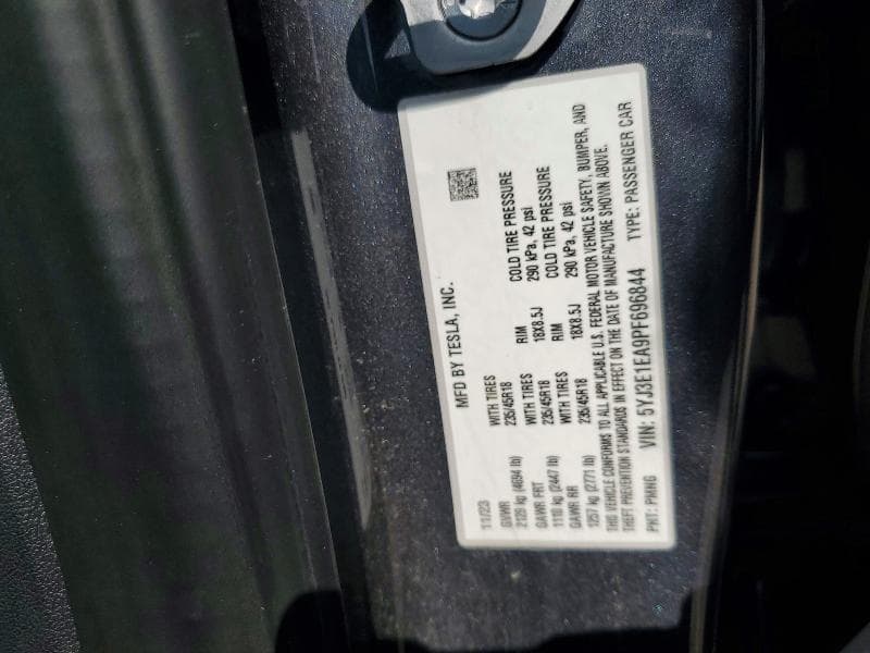 2023 TESLA MODEL 3 13