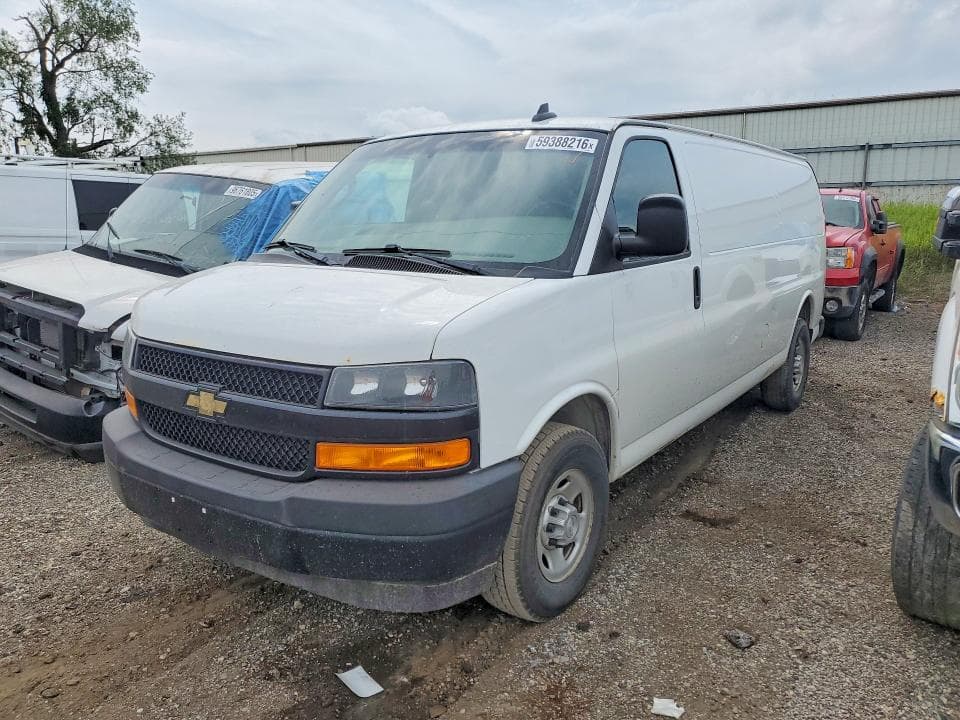 2018 CHEVROLET EXPRESS 2500 CARGO EXT DELIVERY VAN - 1