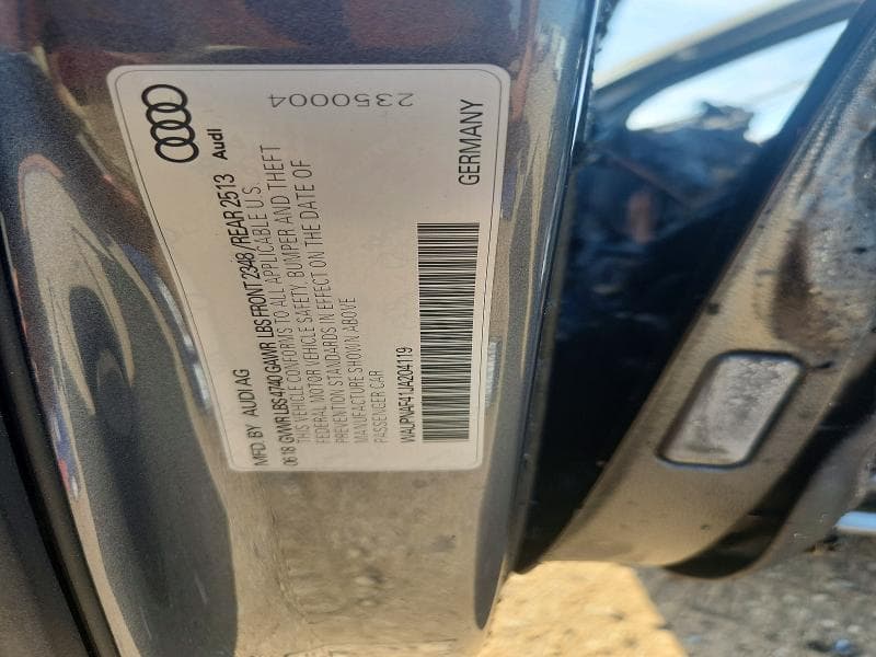 2018 AUDI A4 PREMIUM PLUS 13