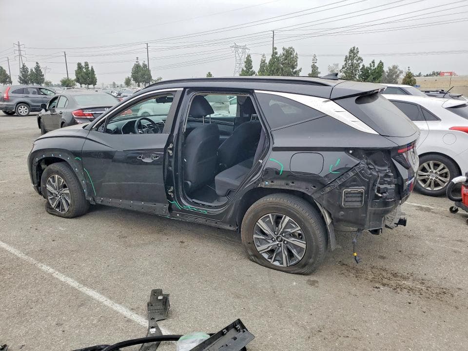 2022 HYUNDAI TUCSON BLUE 2