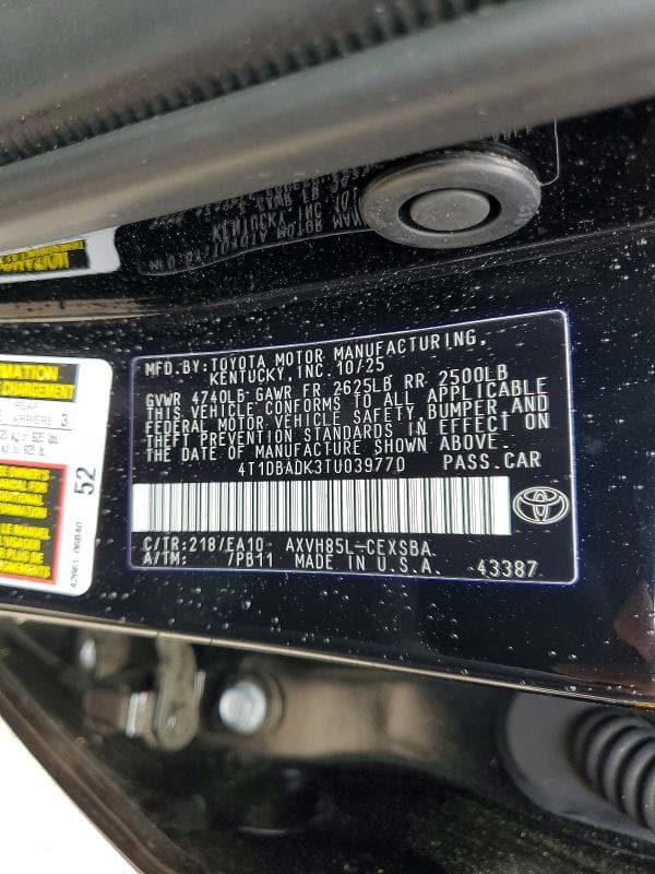 2026 TOYOTA CAMRY SE 13