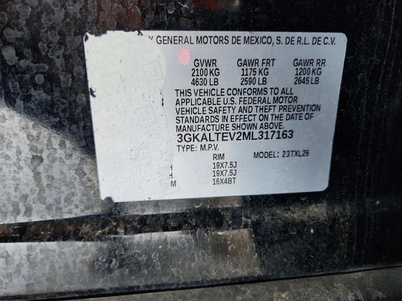 2021 GMC TERRAIN SLE 12