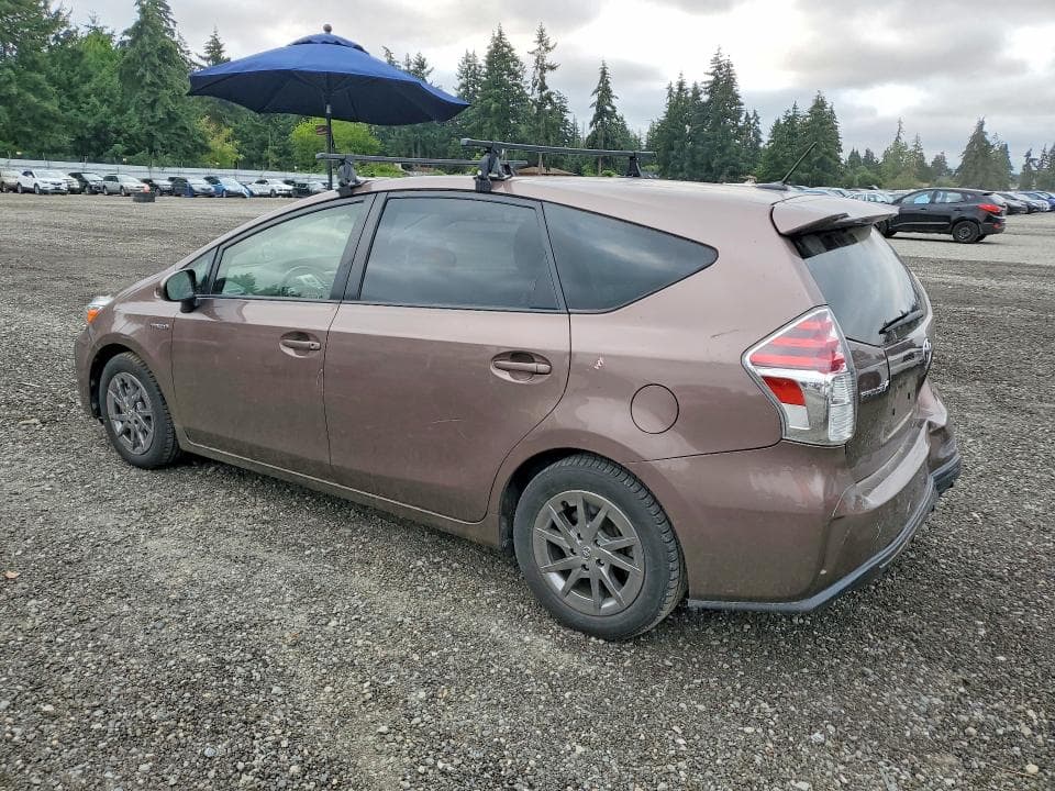 2017 TOYOTA PRIUS V FOUR 2