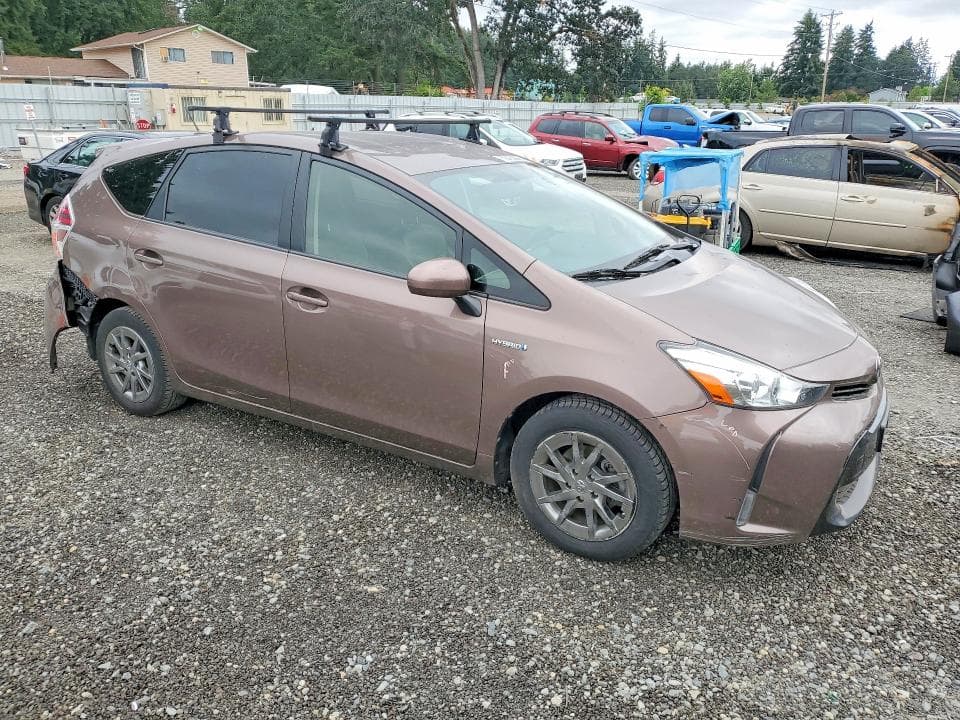 2017 TOYOTA PRIUS V FOUR 4