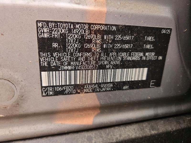 2025 TOYOTA RAV4 LE 13
