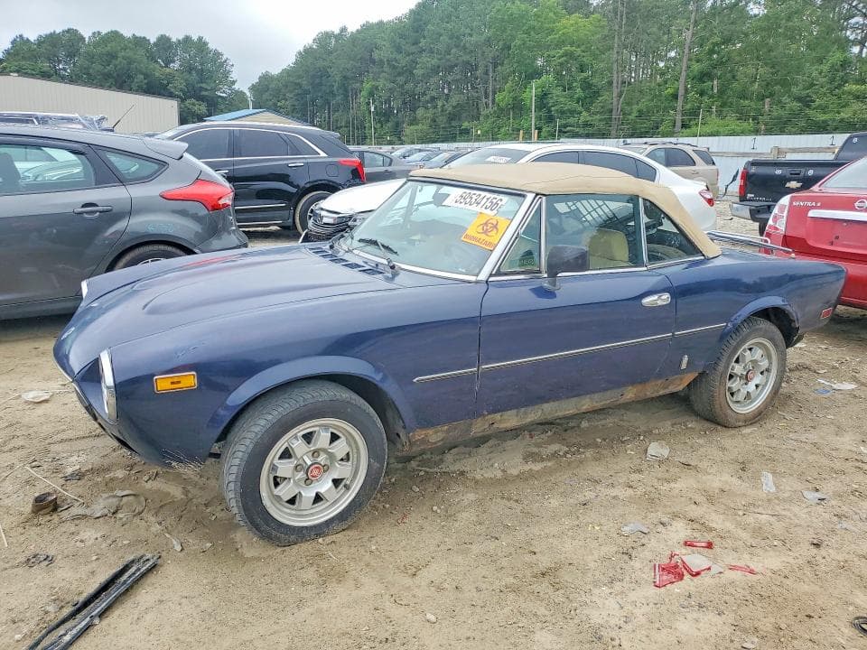 1982 FIAT 124 SPIDER