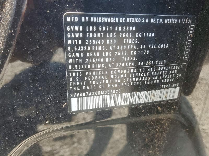 2024 VOLKSWAGEN TIGUAN SEL R-LINE BLACK 14