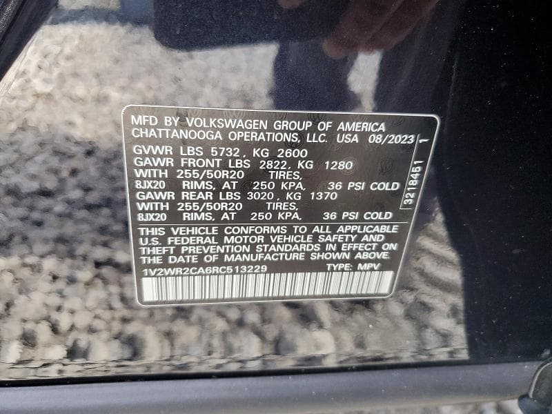 2024 VOLKSWAGEN ATLAS SE 13