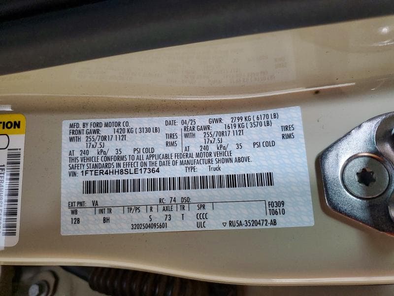 2025 FORD RANGER XLT 13