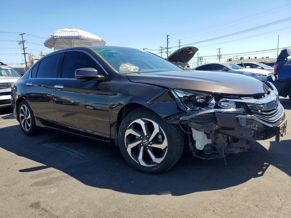 2017 HONDA ACCORD EXL 4