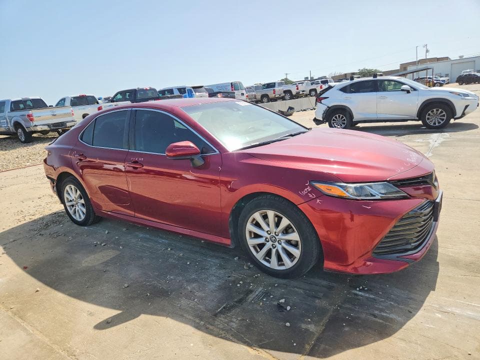 2018 TOYOTA CAMRY LE LE 4