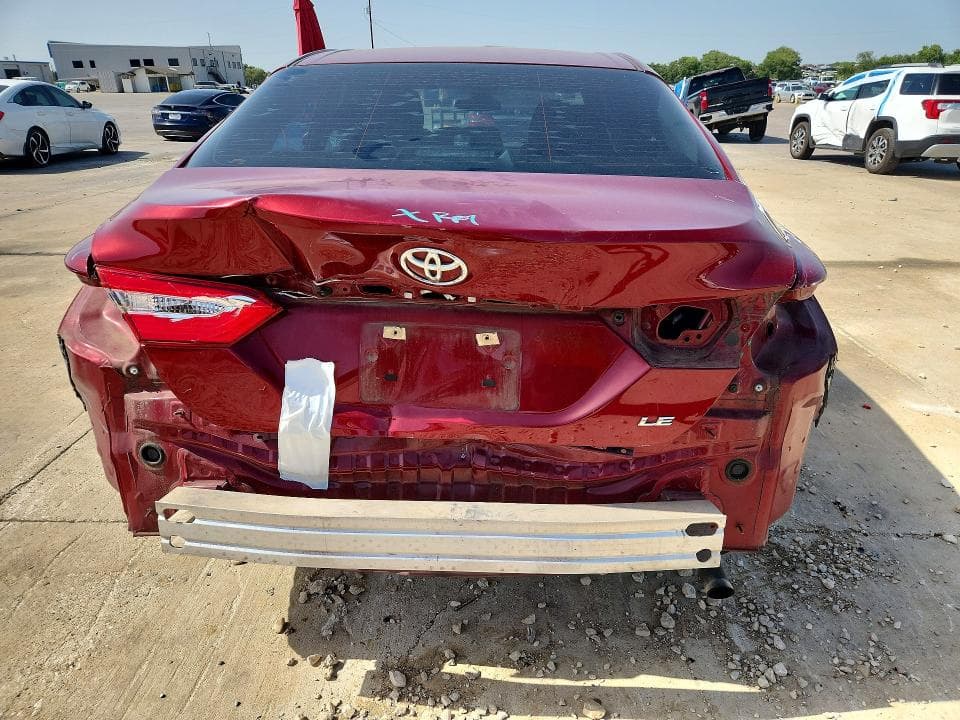 2018 TOYOTA CAMRY LE LE 6