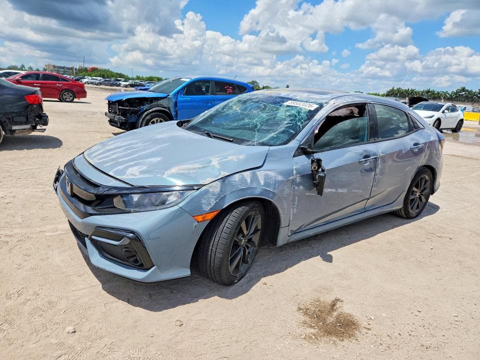 2021 HONDA CIVIC EX - 1