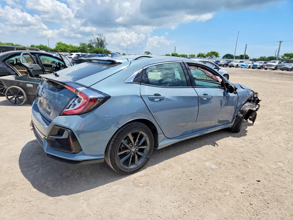 2021 HONDA CIVIC EX 3