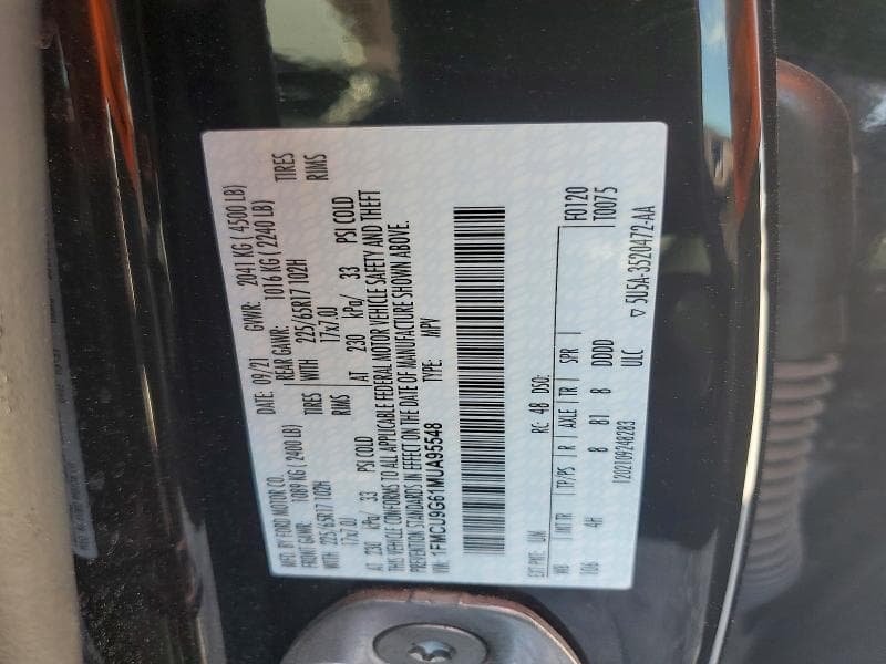 2021 FORD ESCAPE SE SE 13