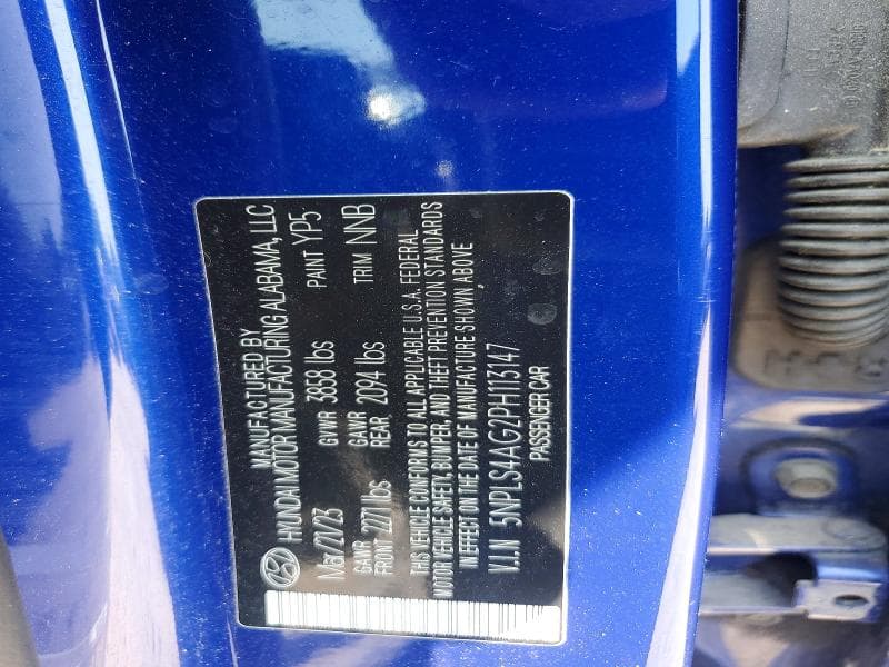 2023 HYUNDAI ELANTRA SEL 12