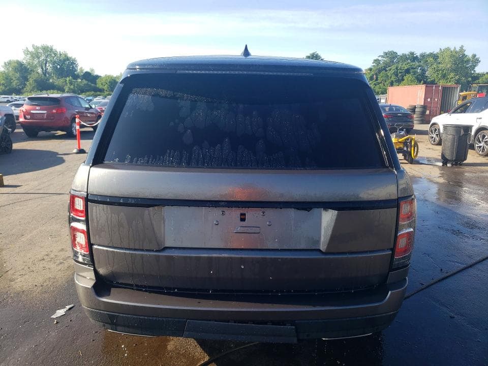2019 LAND ROVER RANGE ROVER SUPERCHARGED 6
