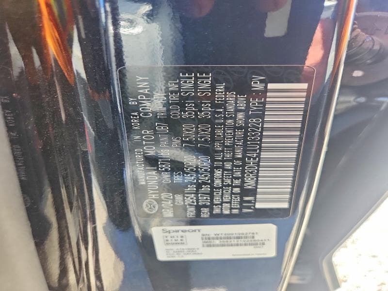 2020 HYUNDAI PALISADE SEL 13